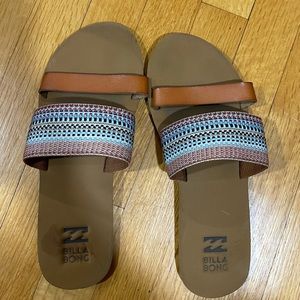 Billabong Sandals worn once